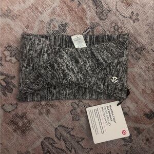 lululemon athletica Charcoal and Black Women's ear warmer